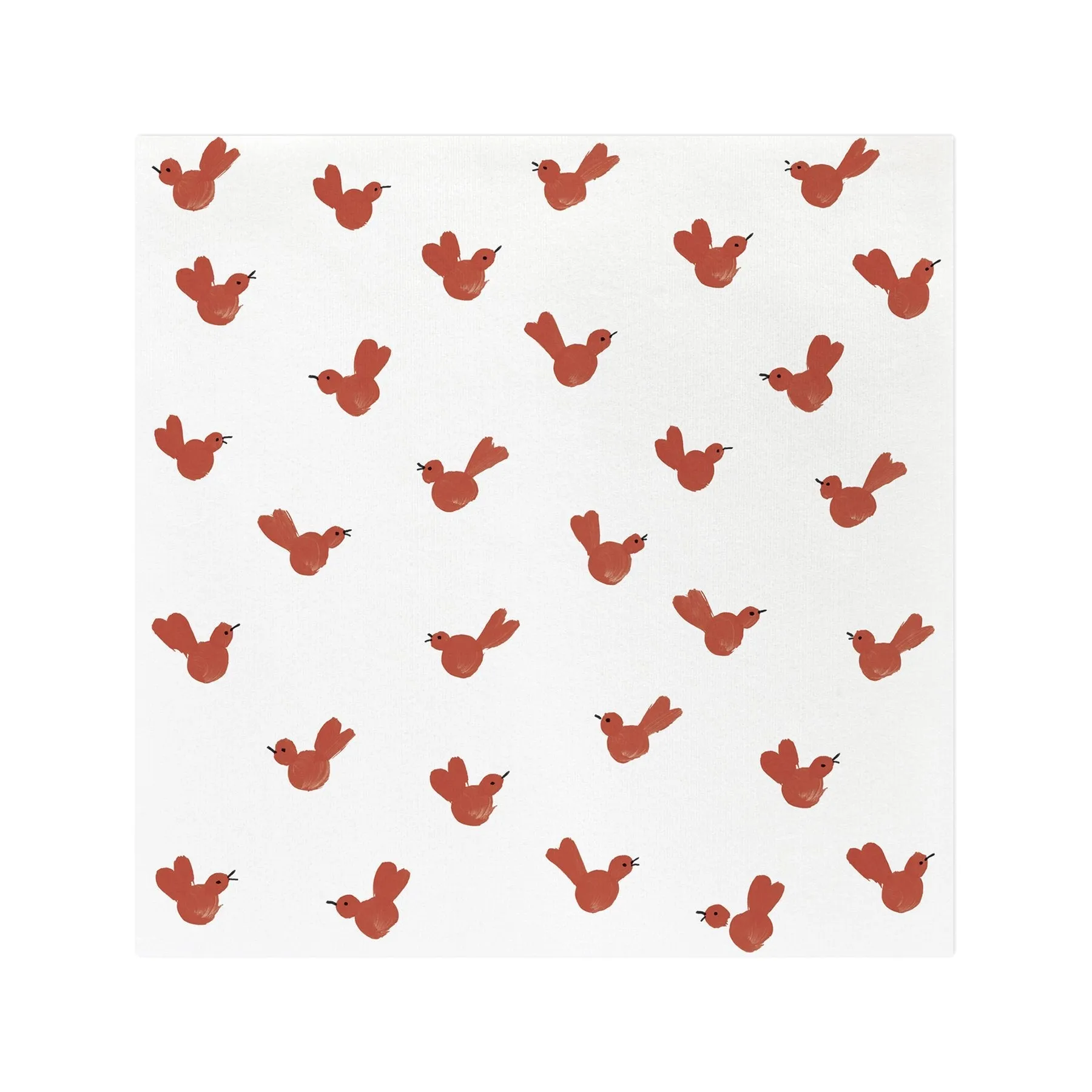 Papersoft Napkins Red Bird Dinner Napkins (Pack of 20)
