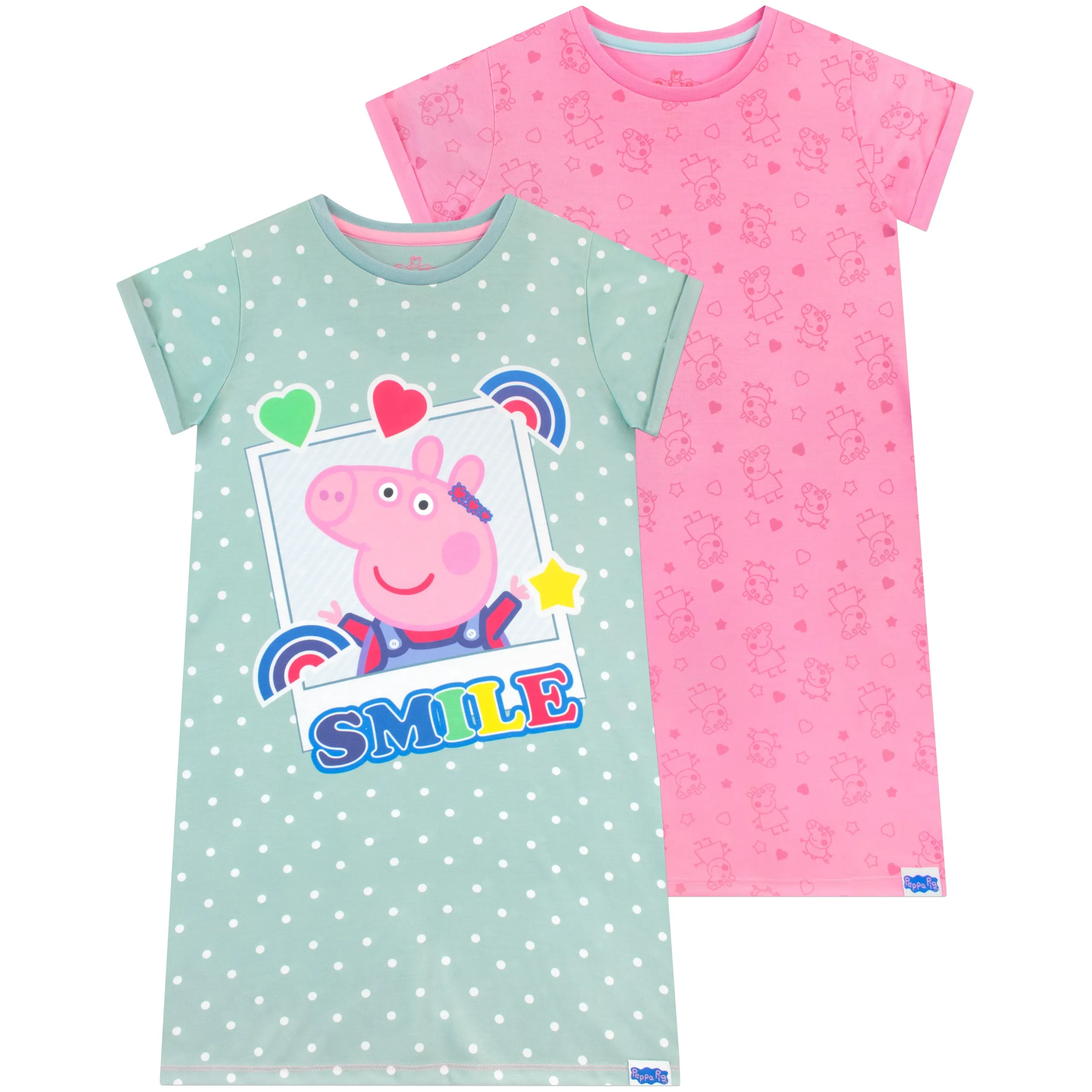 Peppa Pig Nightdress Pack of 2