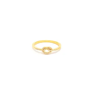 Petit Jai Diamond Buckle Ring