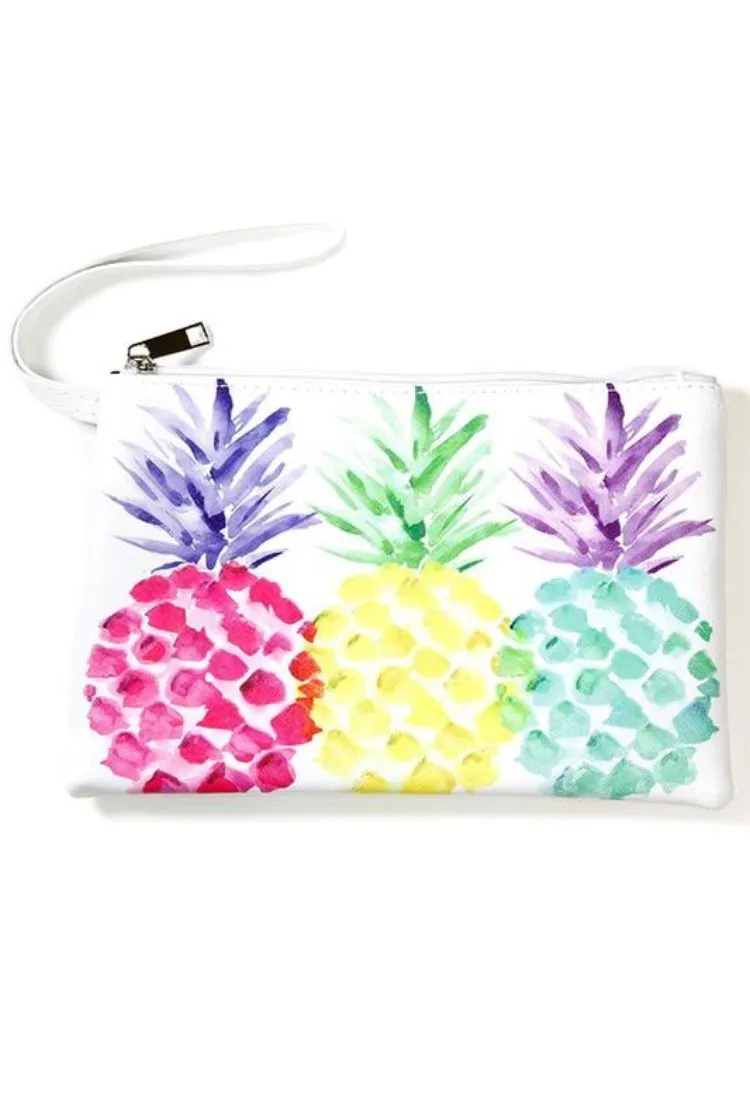 Pineapple Zip Bag