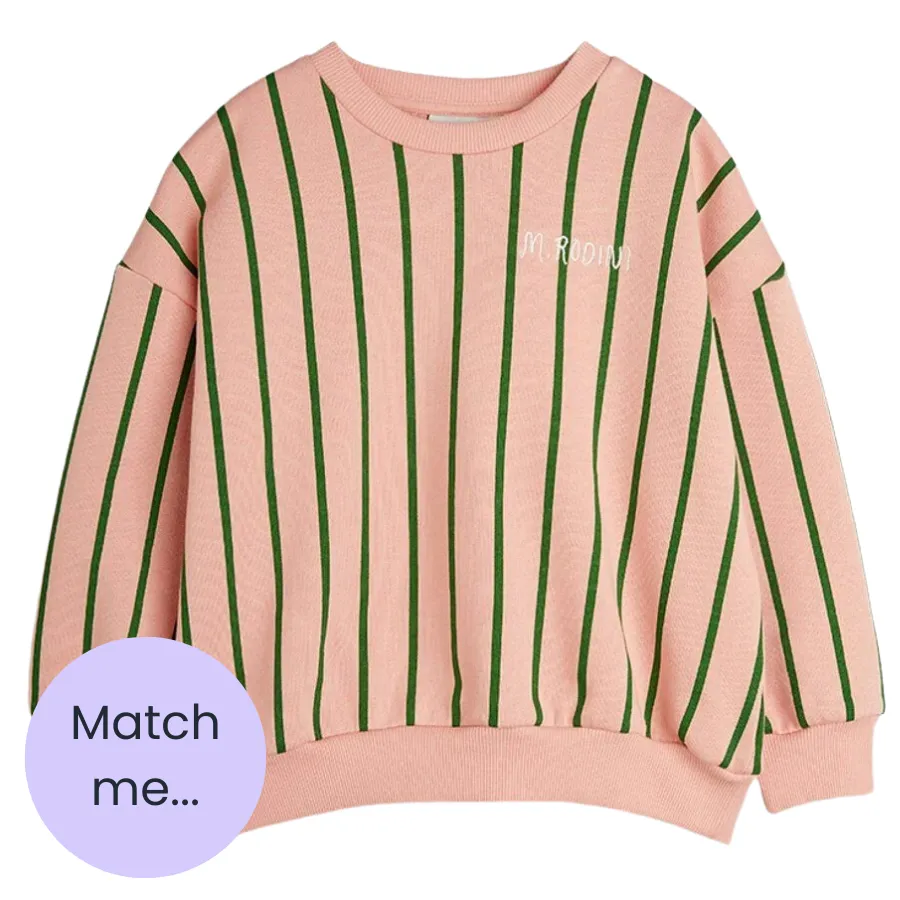 Pink Striped Jumper