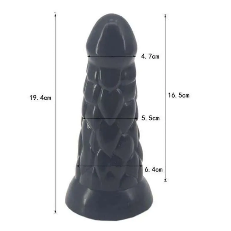Plug Anal XL shape Rouge