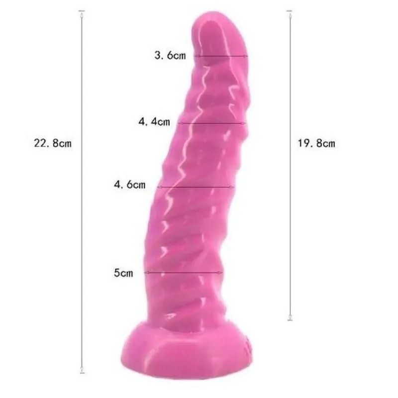 Plug Anal XL  shape skin rose
