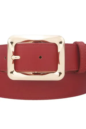 Plus Size Burgundy Belt