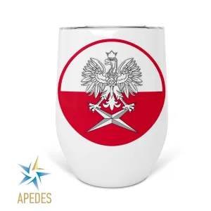 Poland Stainless Steel Stemless Wine Cup 12 OZ