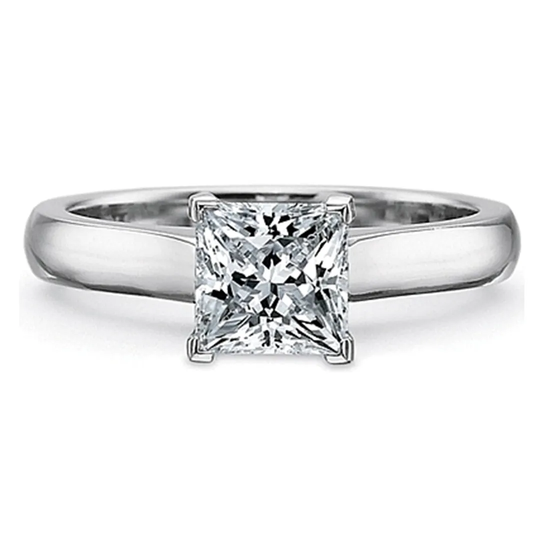 Precision Set Solitaire Diamond Engagement Ring