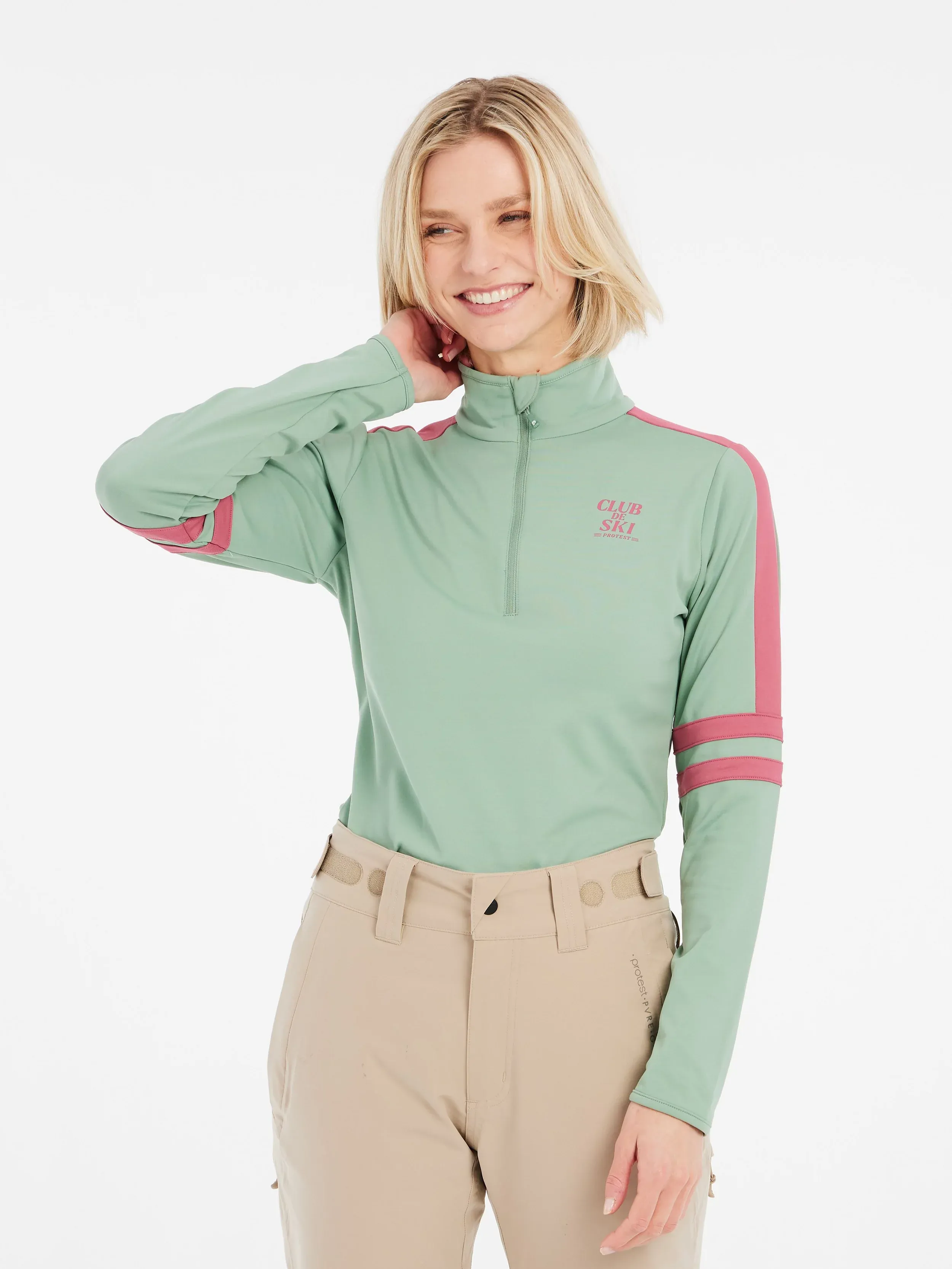 PRTPrue 1/4 Zip Mid Layer