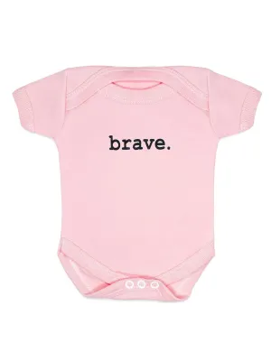 "Brave" Bodysuit - Pink