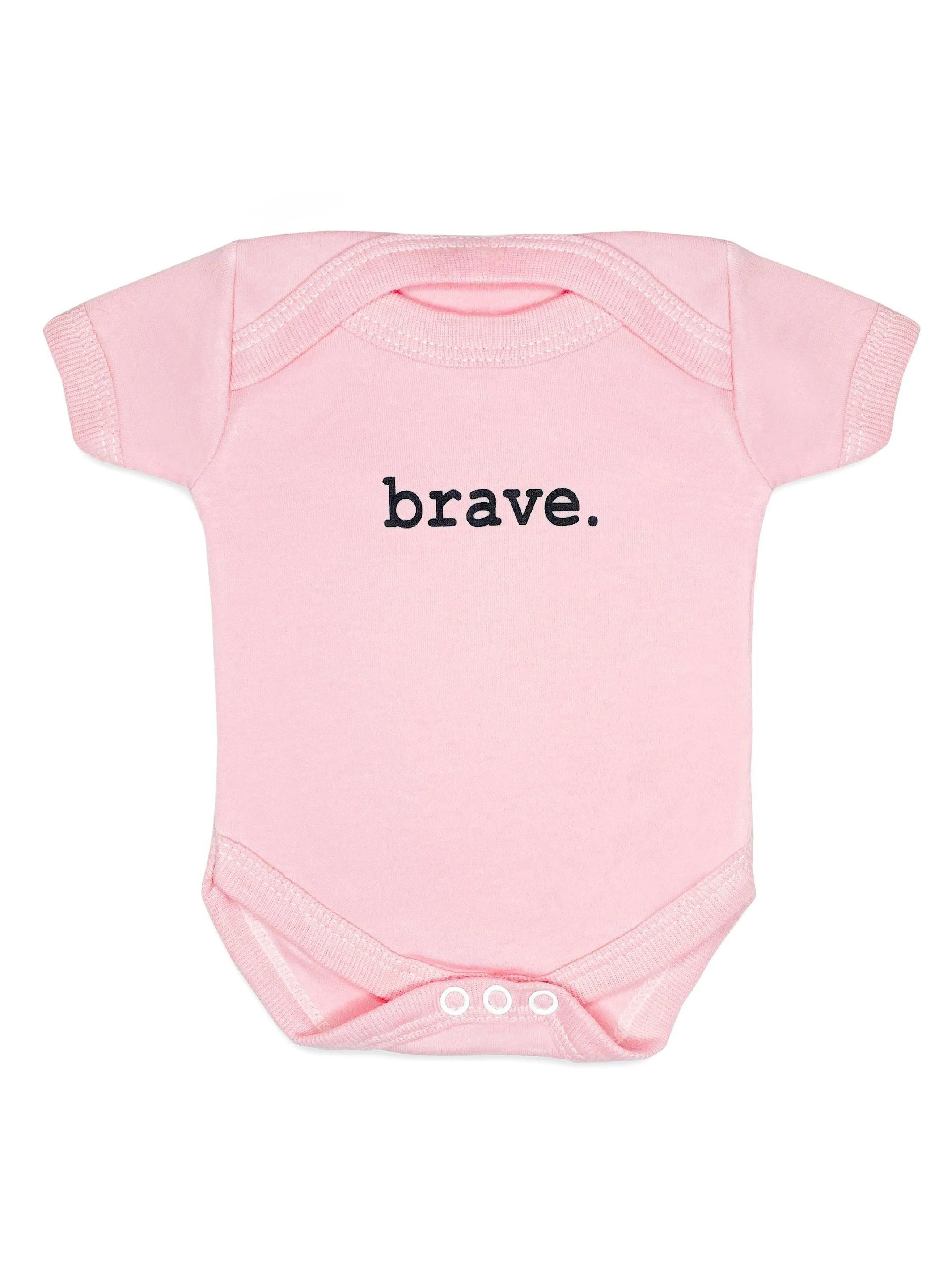 "Brave" Bodysuit - Pink