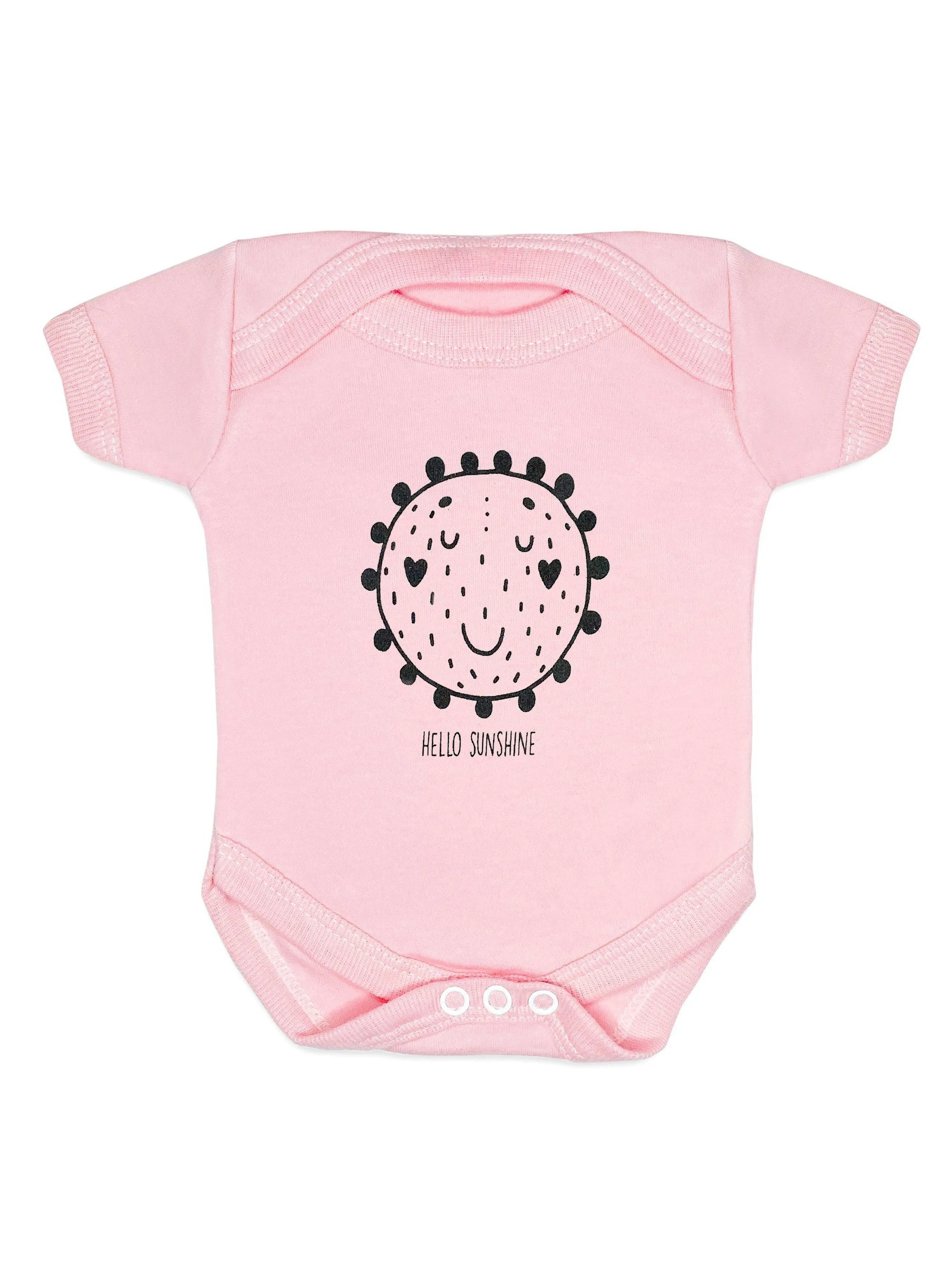 "Hello Sunshine" Bodysuit - Pink