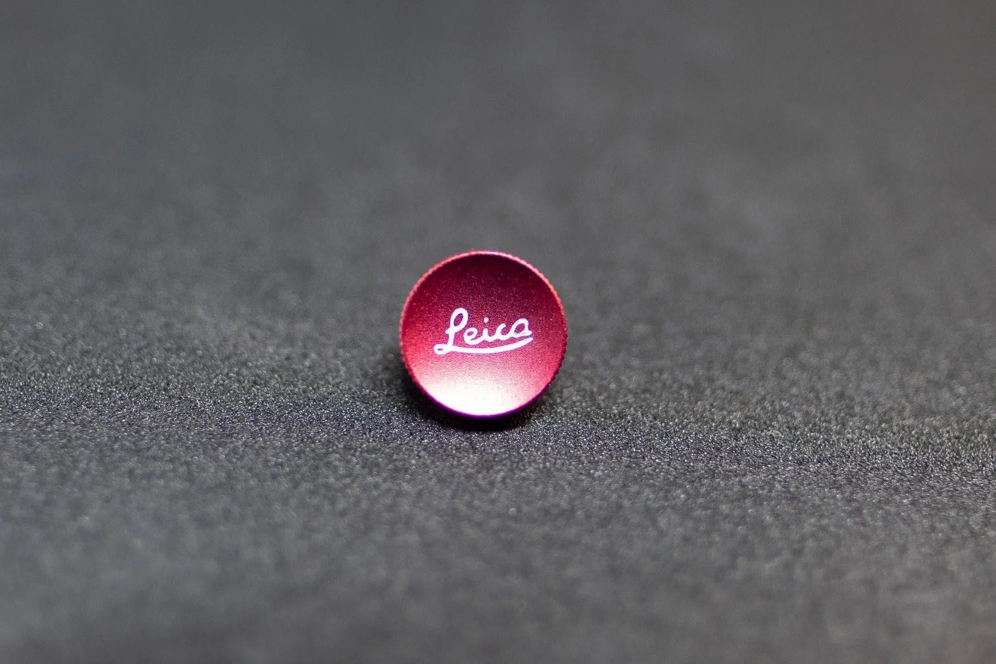 Red Leica Soft Release Button