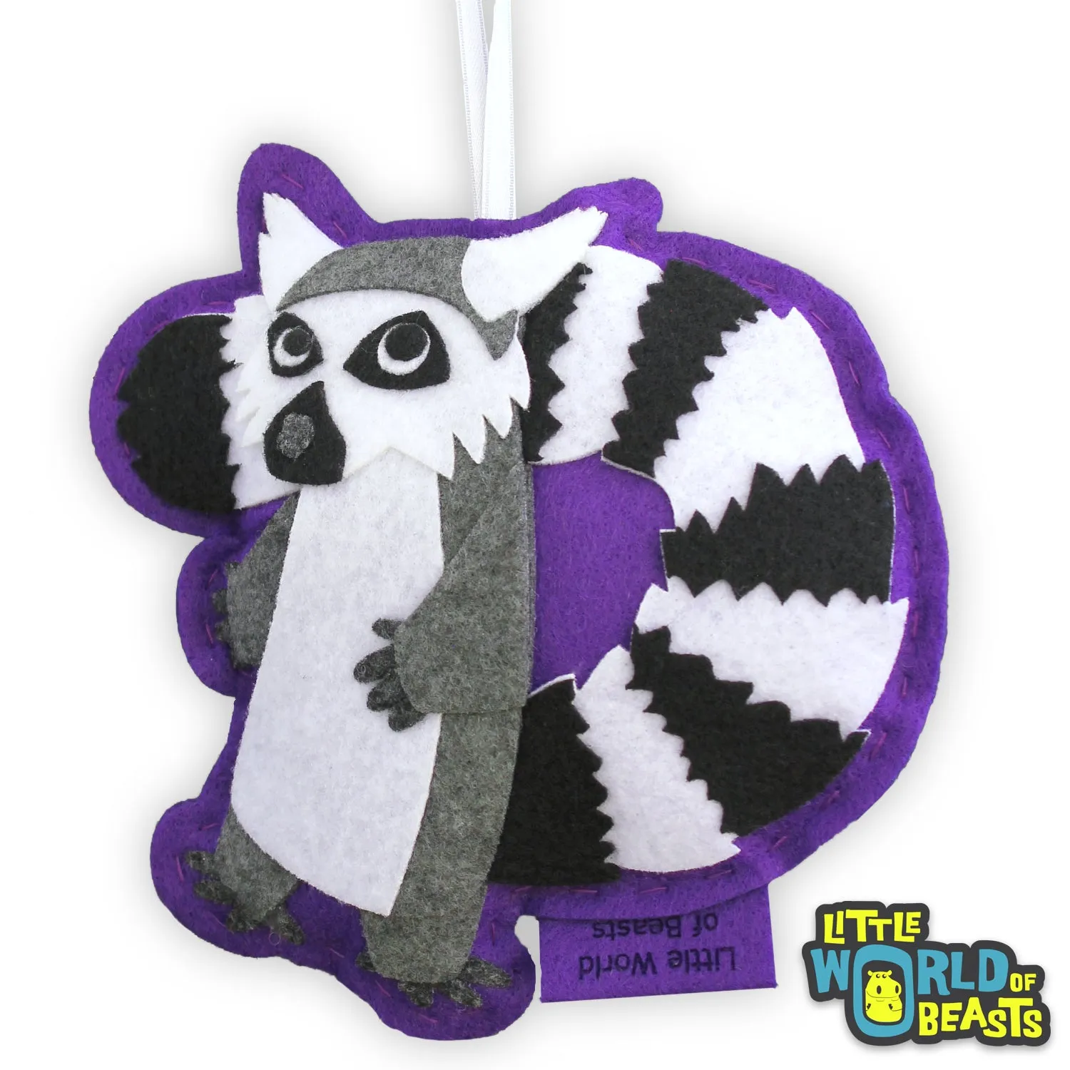 Ring Tailed Lemur Ornament