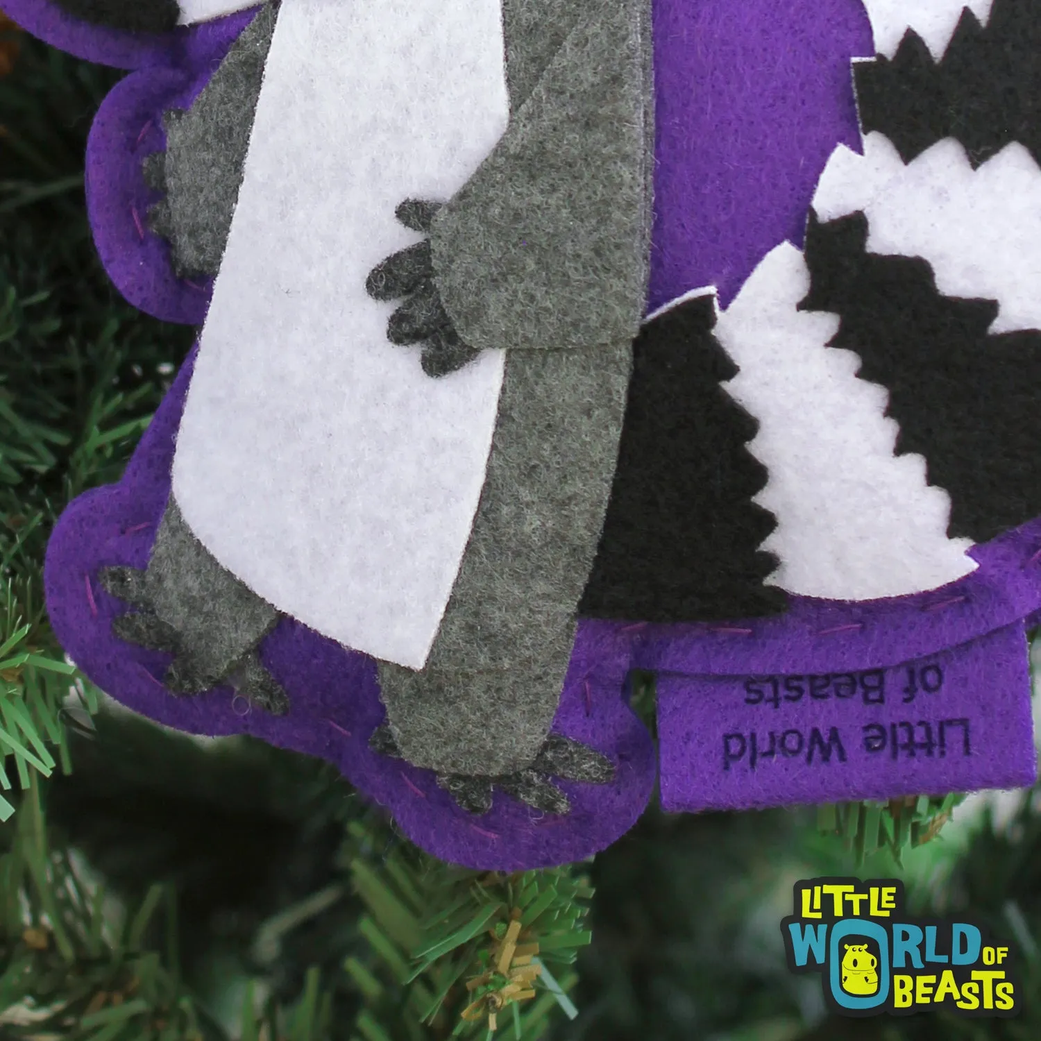 Ring Tailed Lemur Ornament