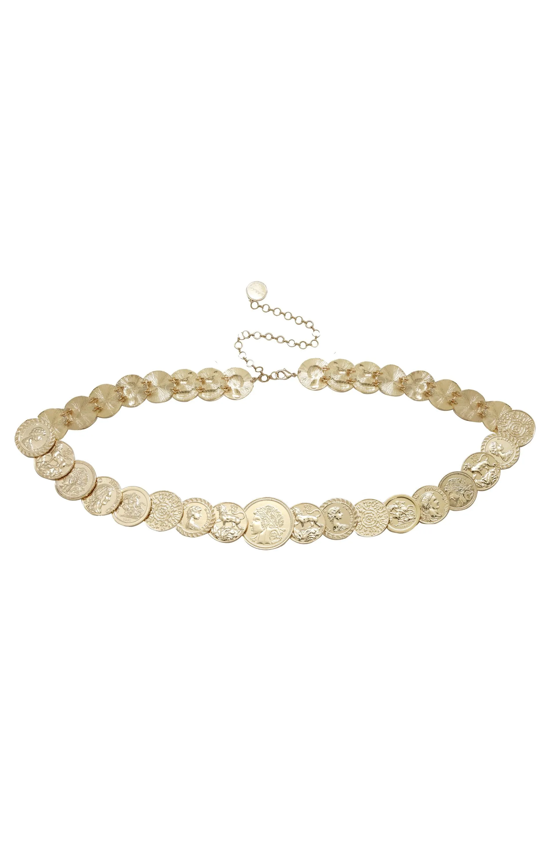 Roman Coin Statement Belt