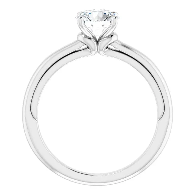 Round Diamond Solitaire Engagement Ring
