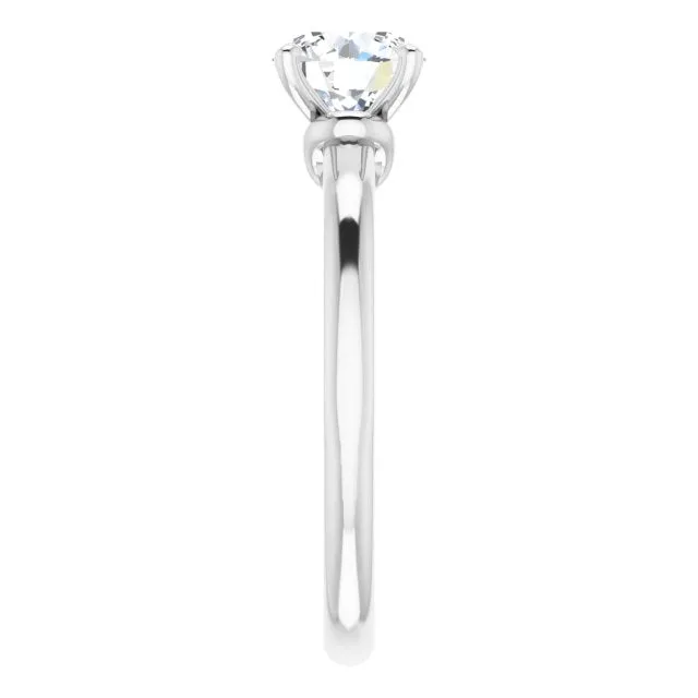 Round Diamond Solitaire Engagement Ring