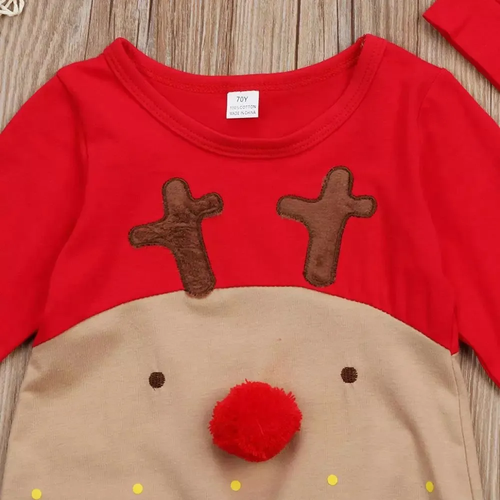 Rudolf Christmas romper