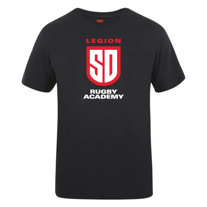 San Diego Legion Rugby Academy Club Plain Tee by Canterbury