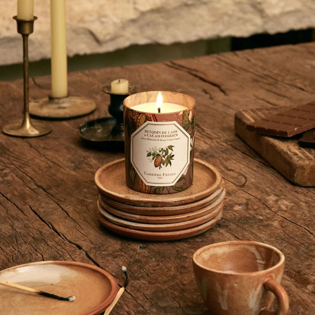 Scented Candle in Cocoa