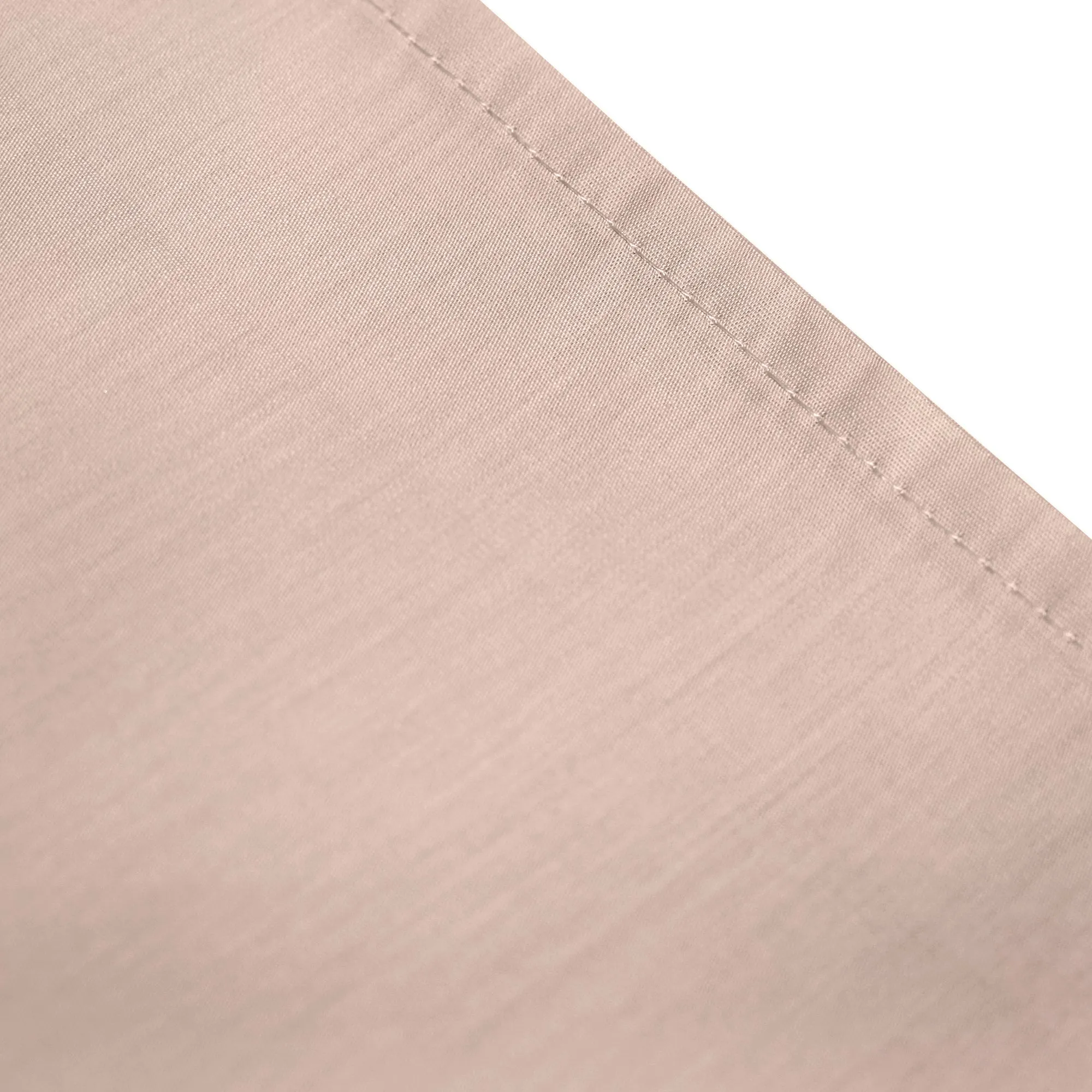 Serene Plain Dyed Fitted Bed Sheet (32cm) - Blush