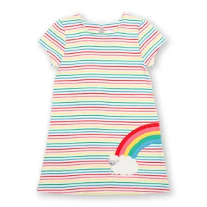 Sheepy Rainbow Short Sleeve Dress