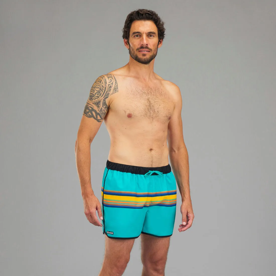 Short de bain 14" Homme - 100 sunstripe