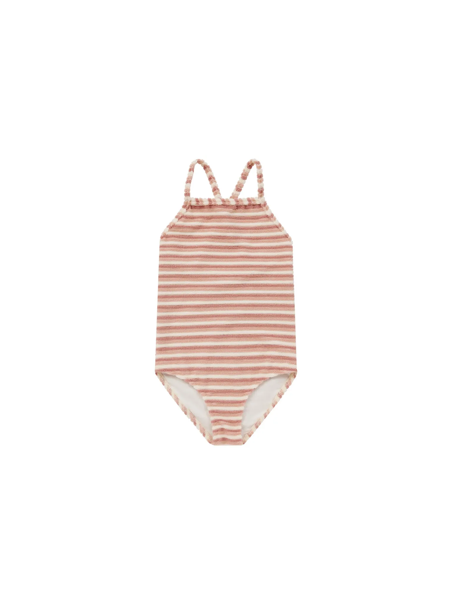Sky One-Piece Swimsuit - Pink Stripe