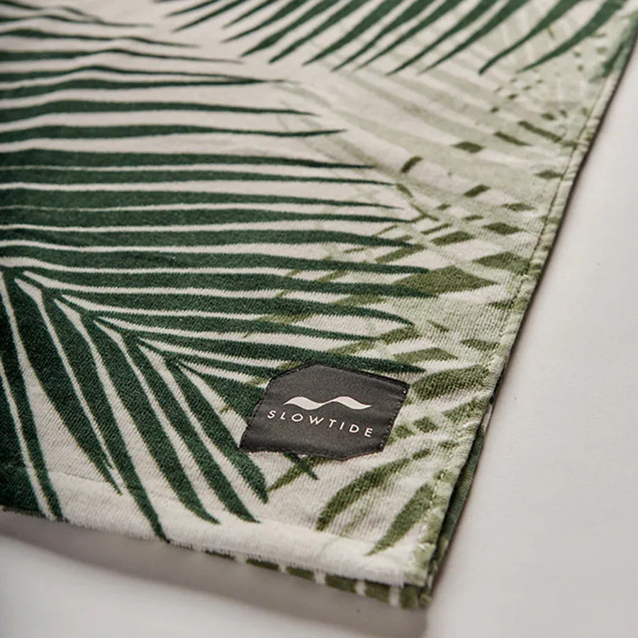 Slowtide Hala Green Beach Towel