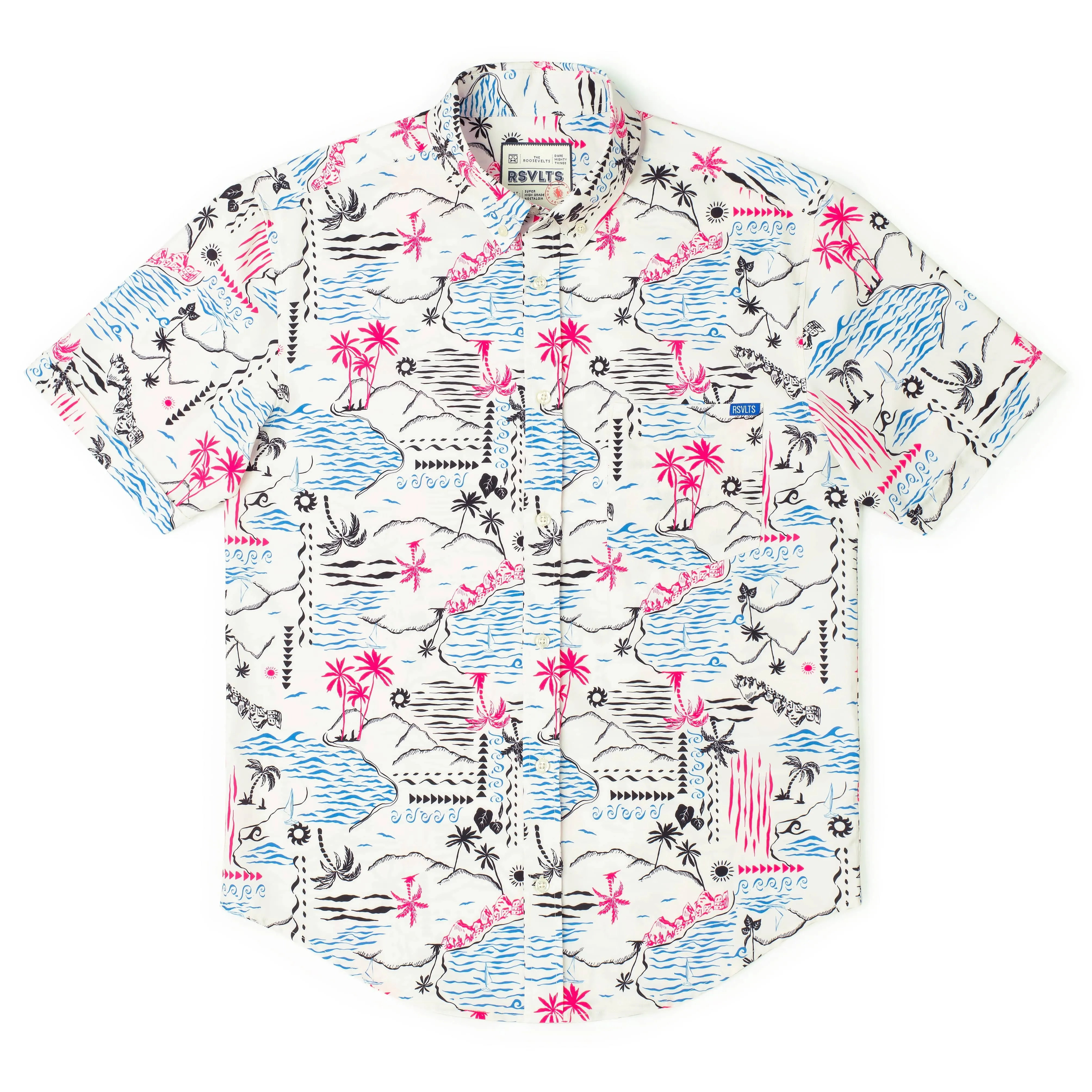 Soleil Beach (Day) – KUNUFLEX Short Sleeve Shirt