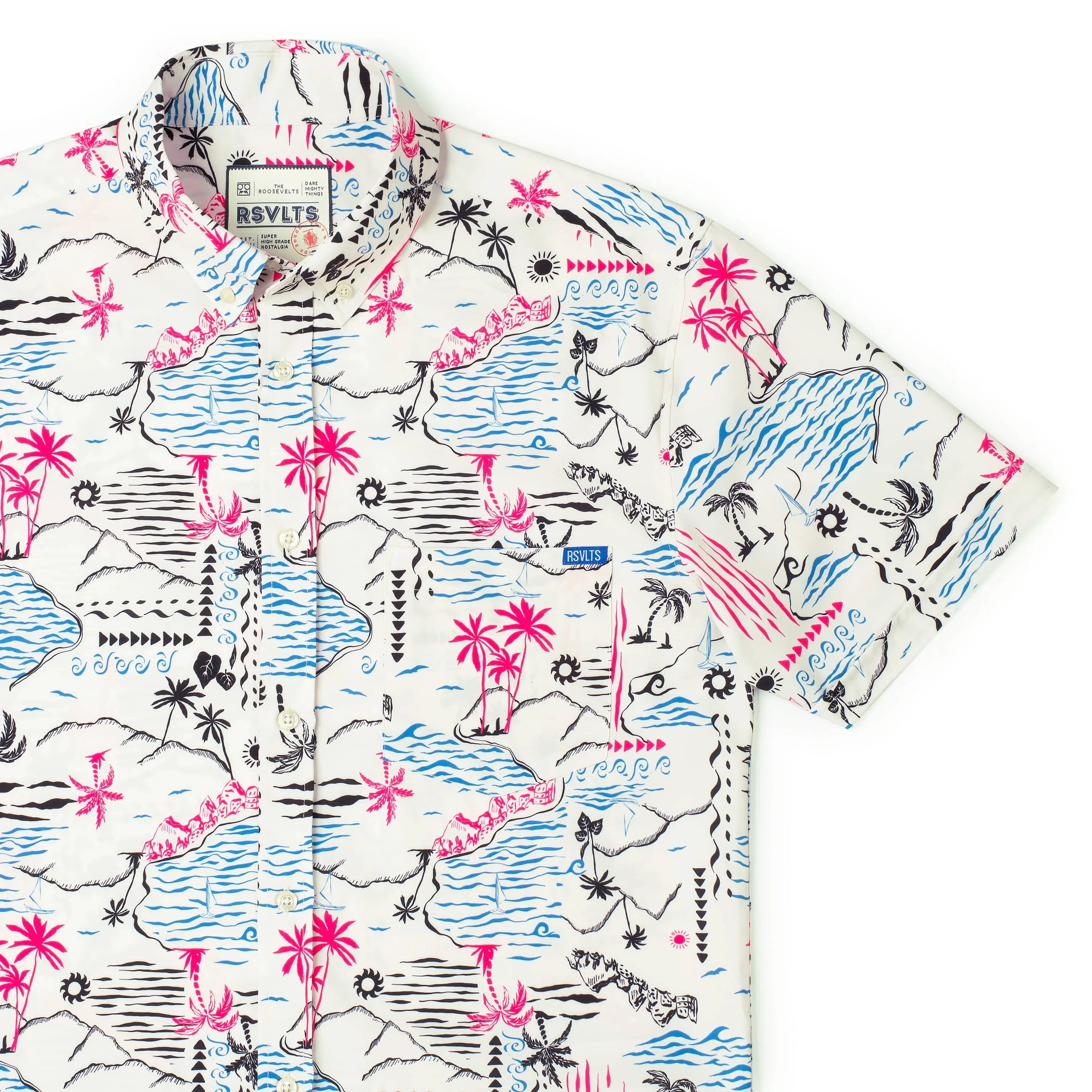 Soleil Beach (Day) – KUNUFLEX Short Sleeve Shirt