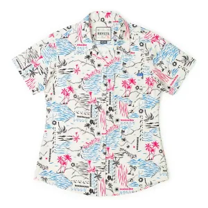 Soleil Beach (Day) – Women's KUNUFLEX Short Sleeve Shirt