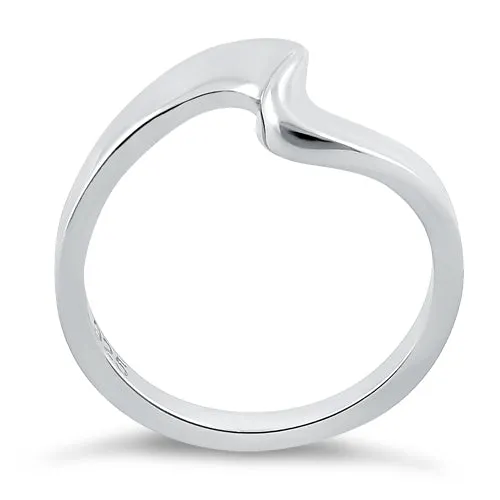 Sterling Silver Contort Ring