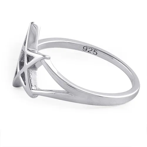 Sterling Silver Star Ring