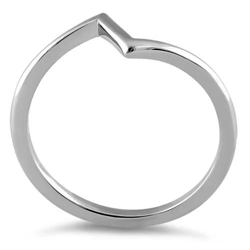 Sterling Silver Zig Zag Ring