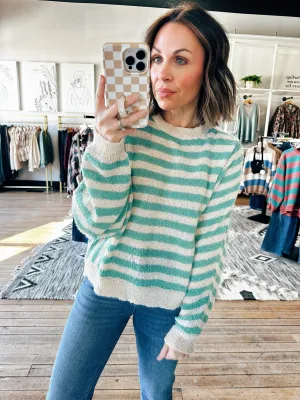 Strata Flow Batwing Sweater-2 Colors