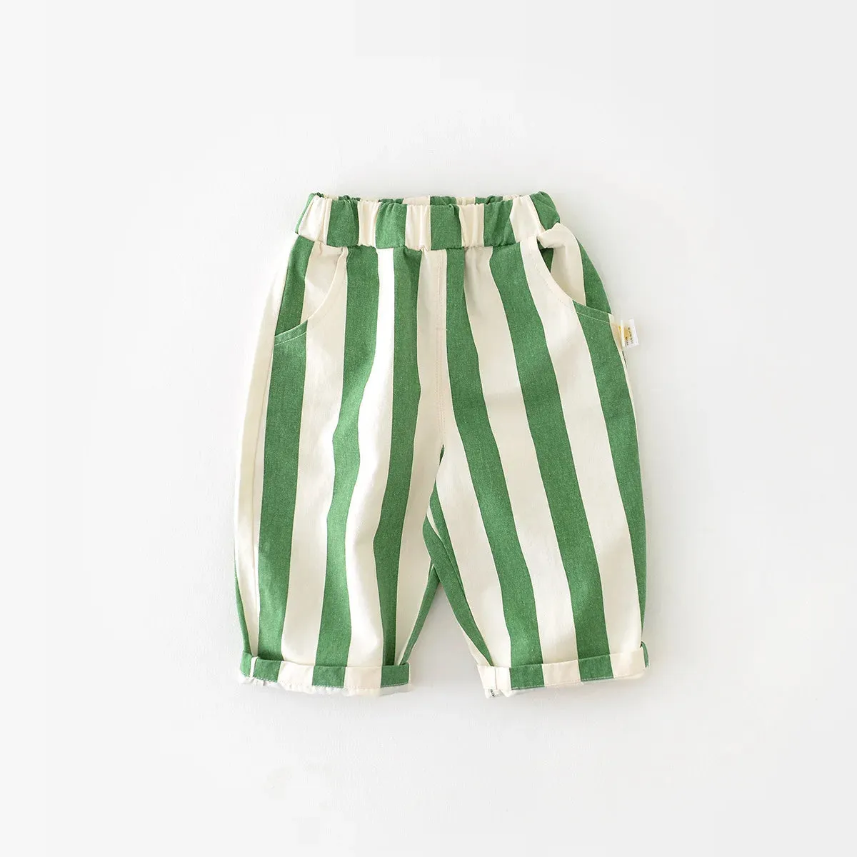 Striped Baggy Trousers