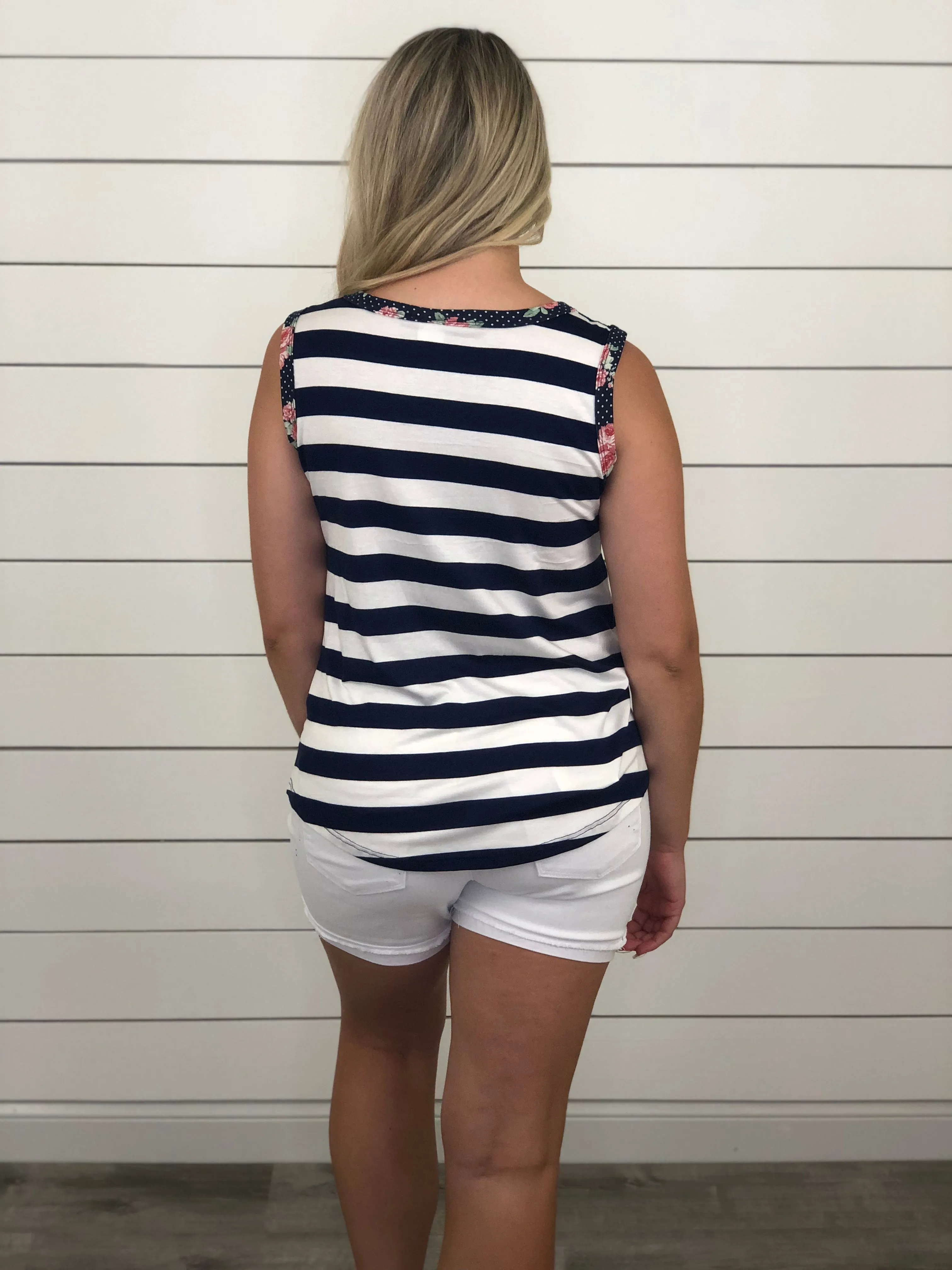 Summer Fun Front Tie Top
