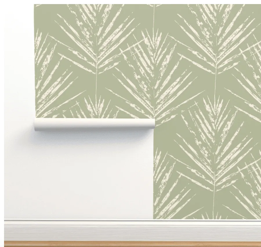 SUMMER PALMS IN SAGE