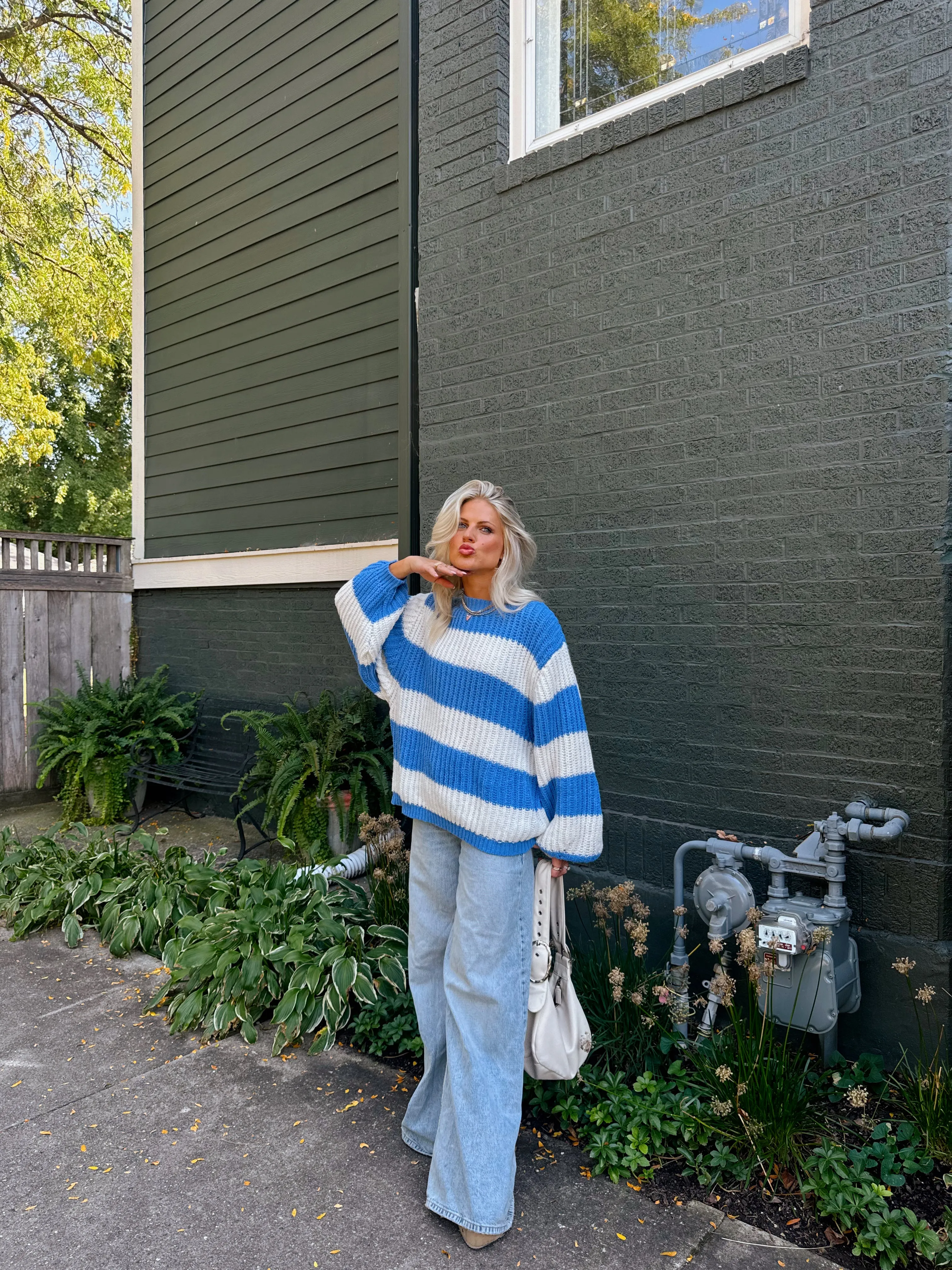 Sweater Weather Striped Knit