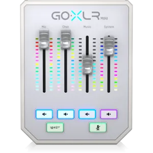 TC Helicon GOXLRMINI USB Streaming Mixer with USB/Audio Interface
