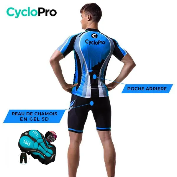 TENUE DE CYCLISTE ROUTE BLEUE - SHAPE 