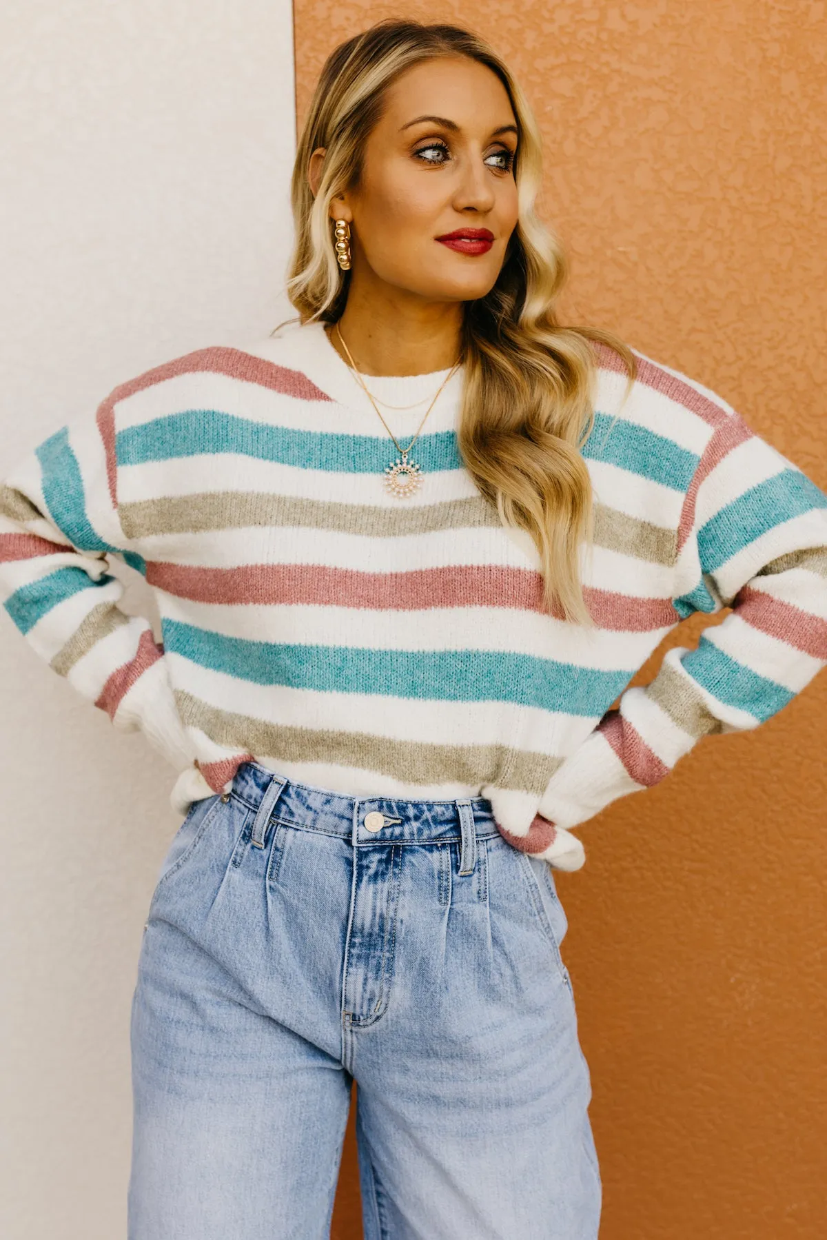 The Luella Striped Sweater