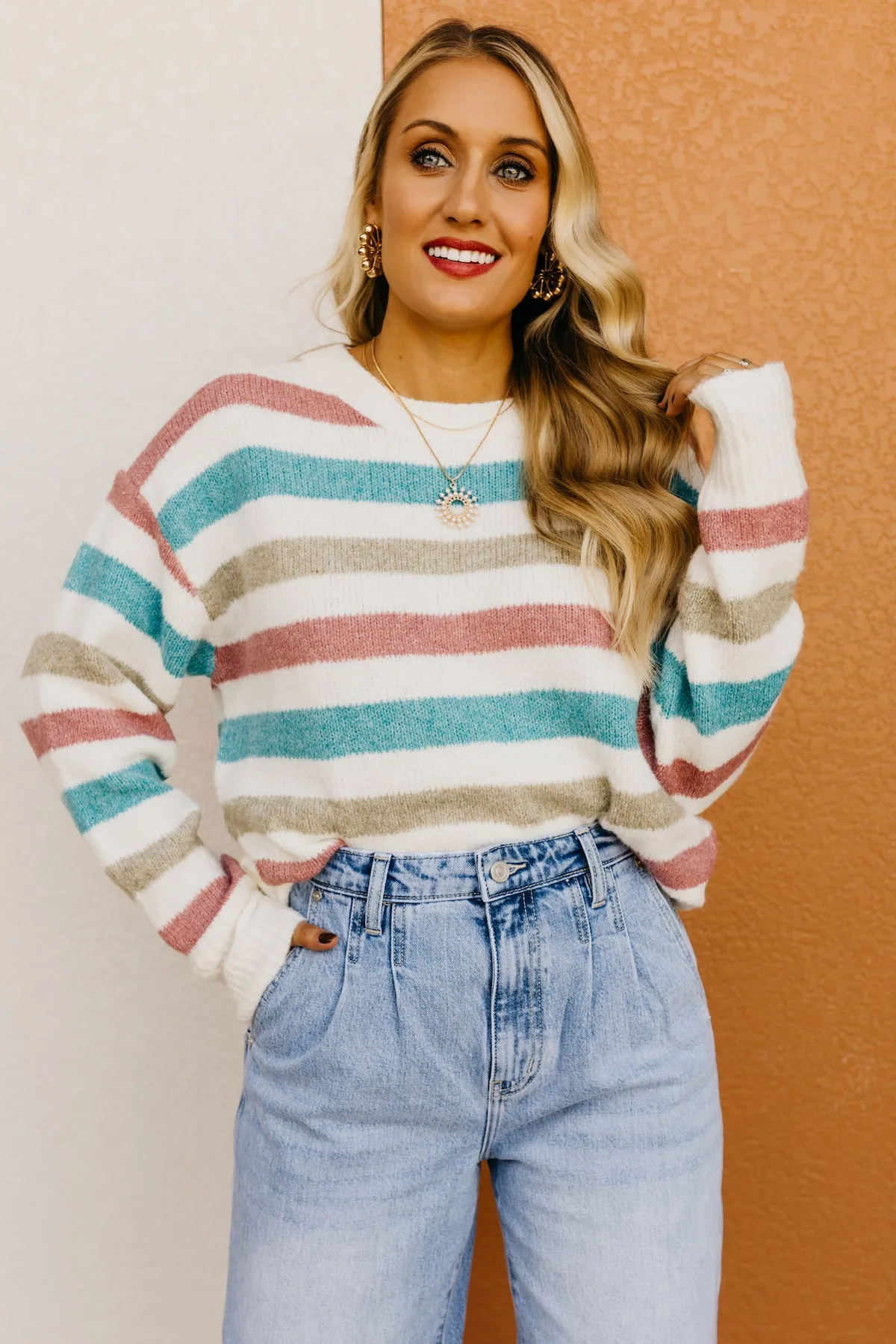 The Luella Striped Sweater