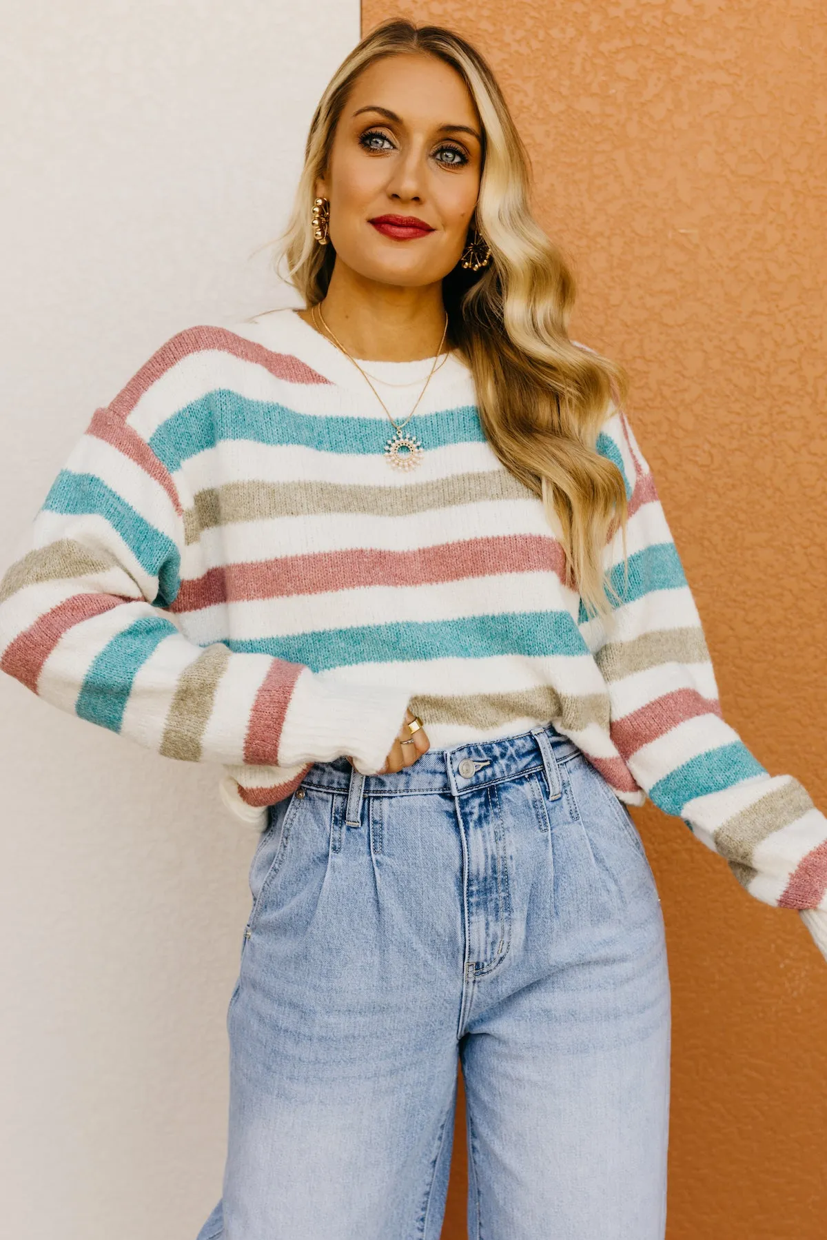 The Luella Striped Sweater