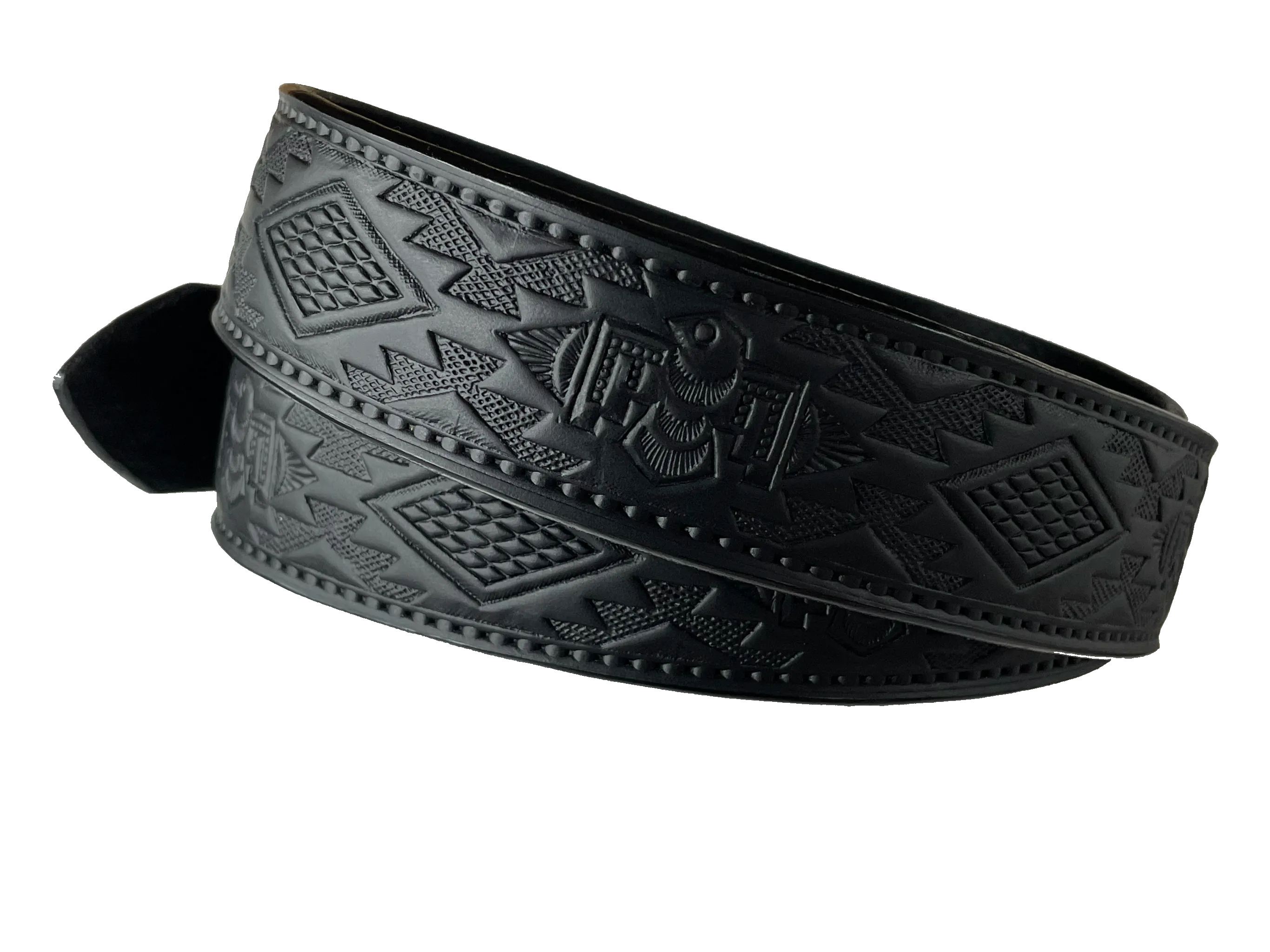 The "Holliday" Name Leather Belt