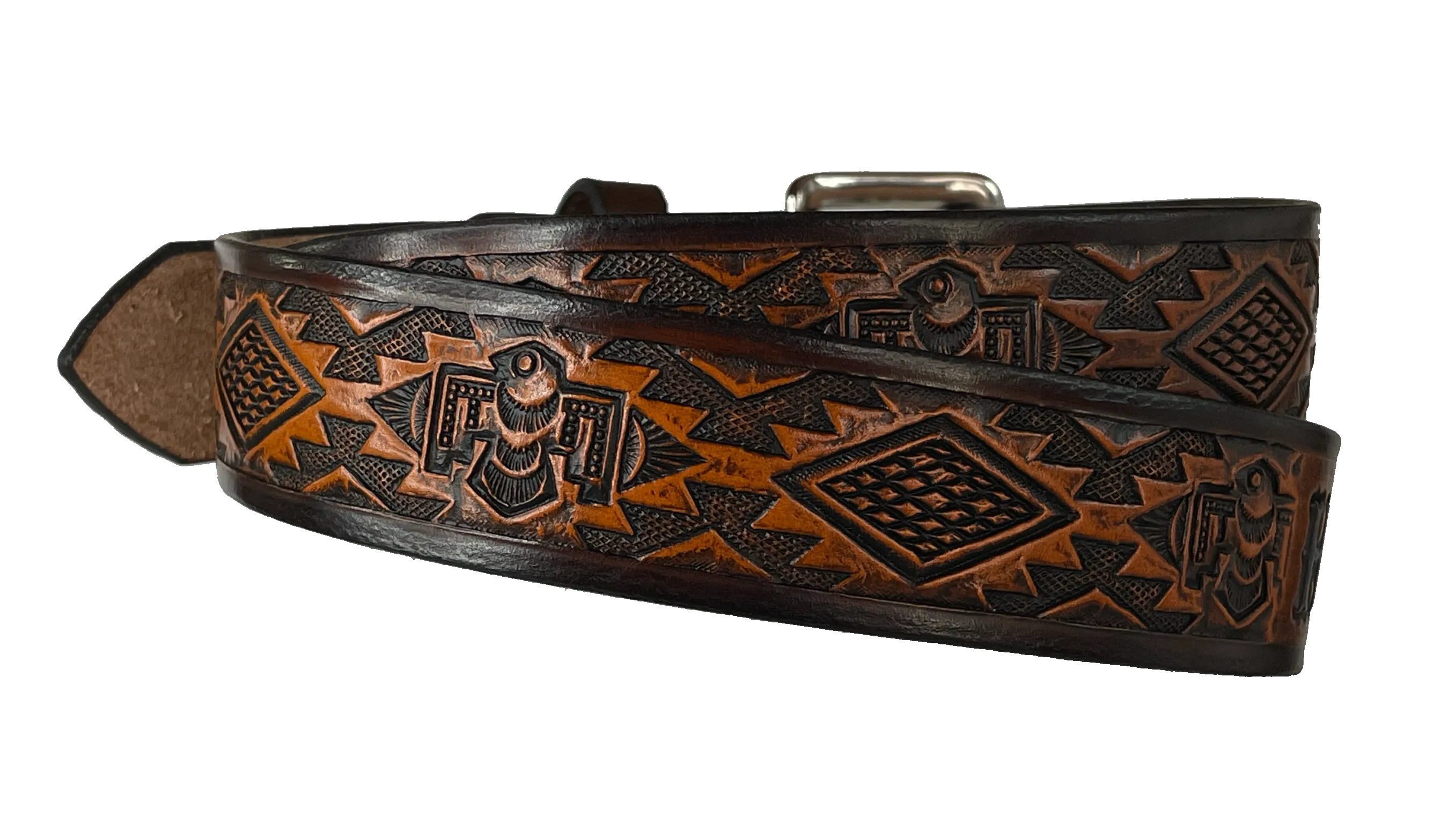 The "Holliday" Name Leather Belt