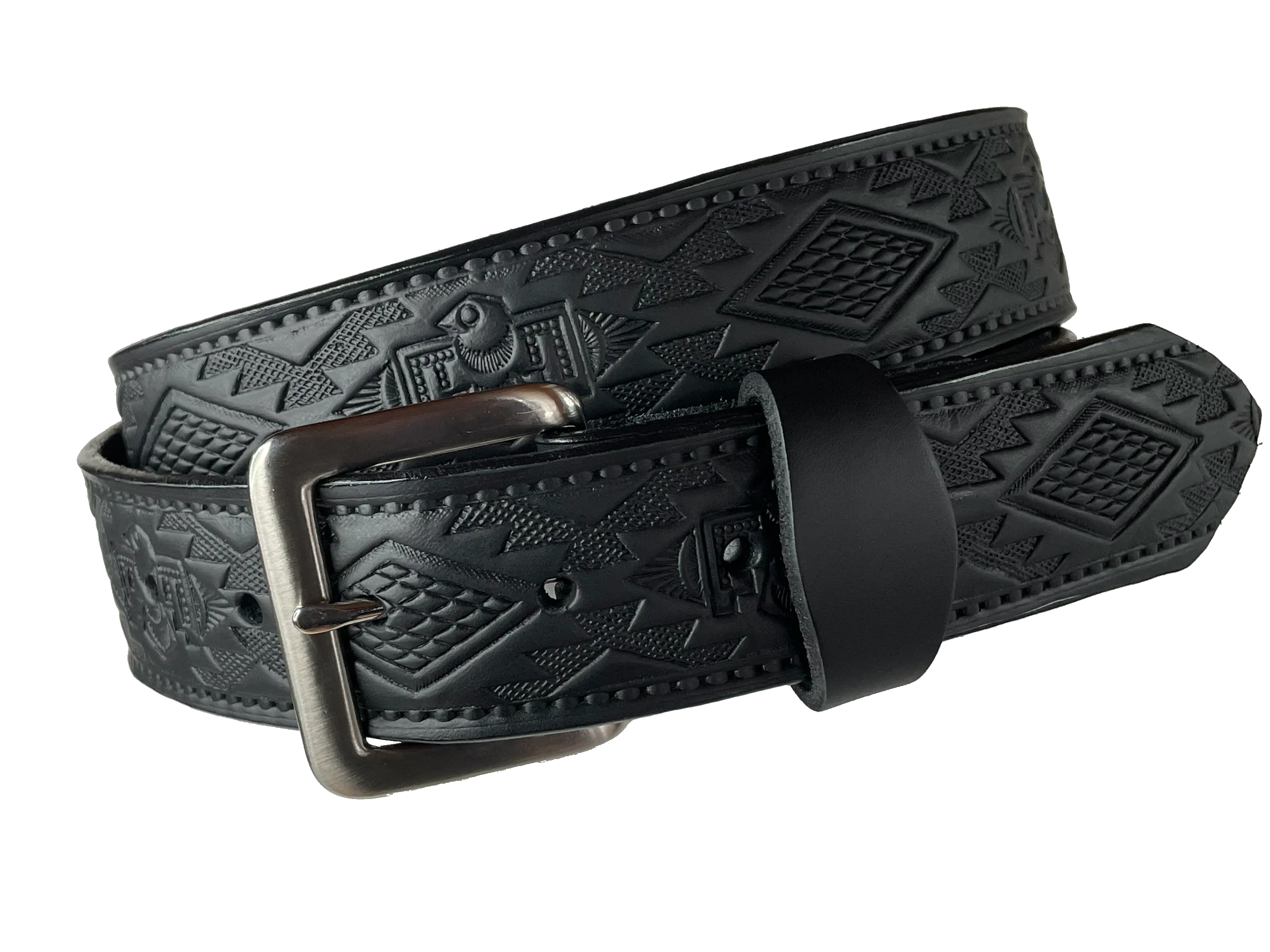 The "Holliday" Name Leather Belt