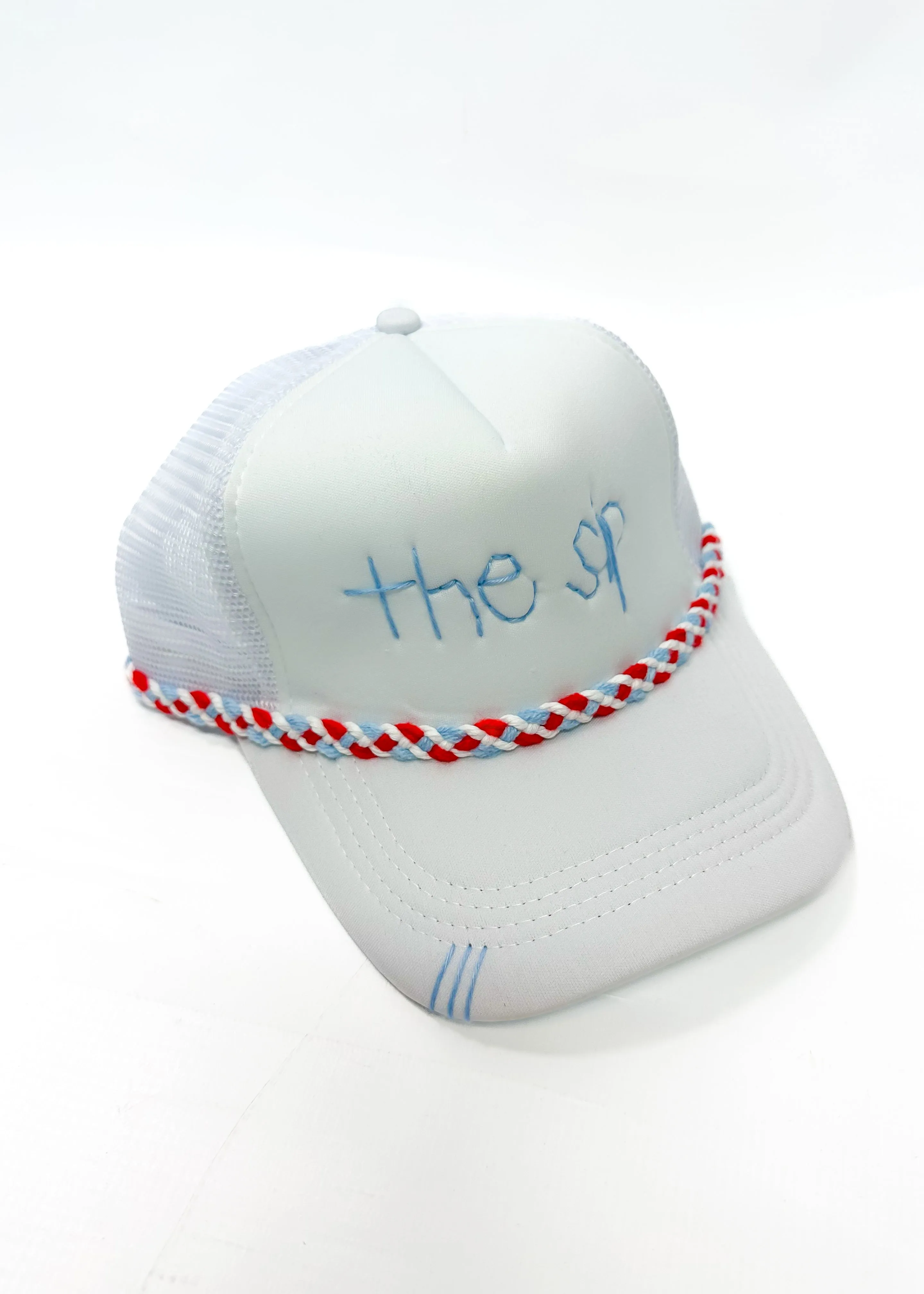 The Sip Trucker Hat - White