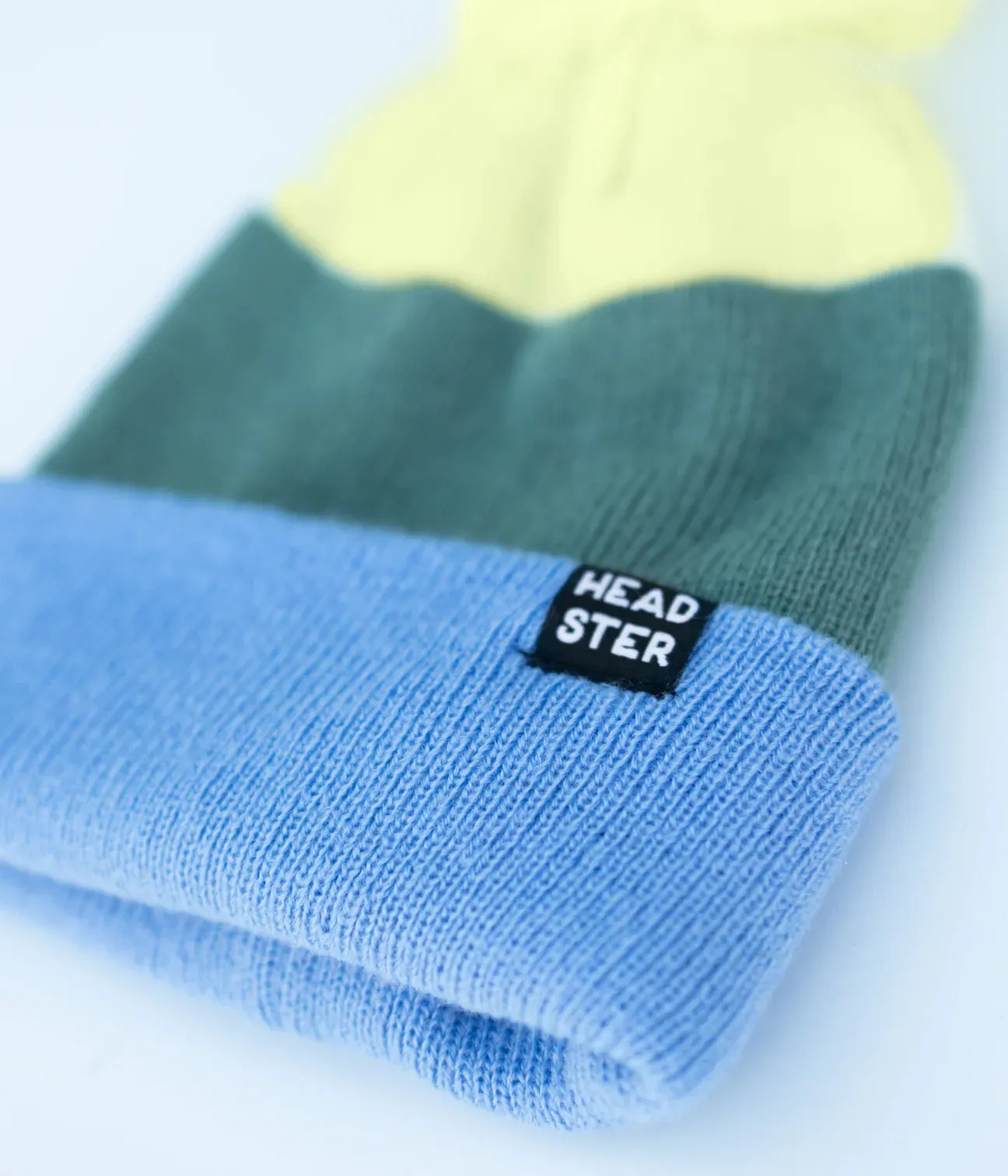The Tricolor Fleece Toque by Headster - Mojito