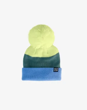 The Tricolor Fleece Toque by Headster - Mojito
